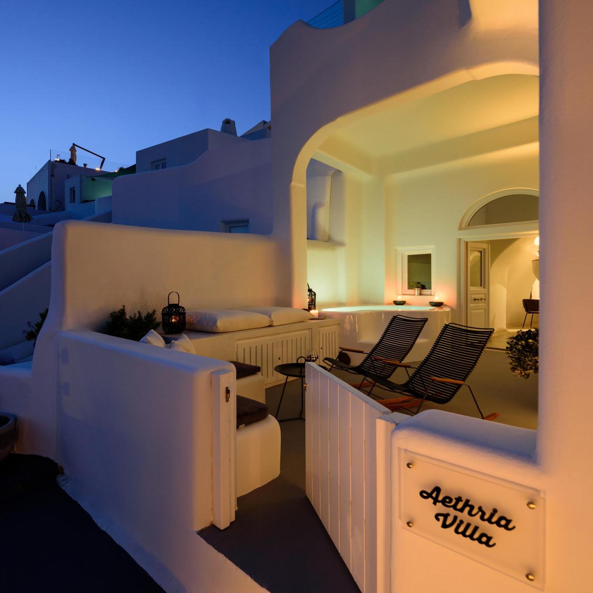 Aethria Villa Imerovígli Extérieur photo